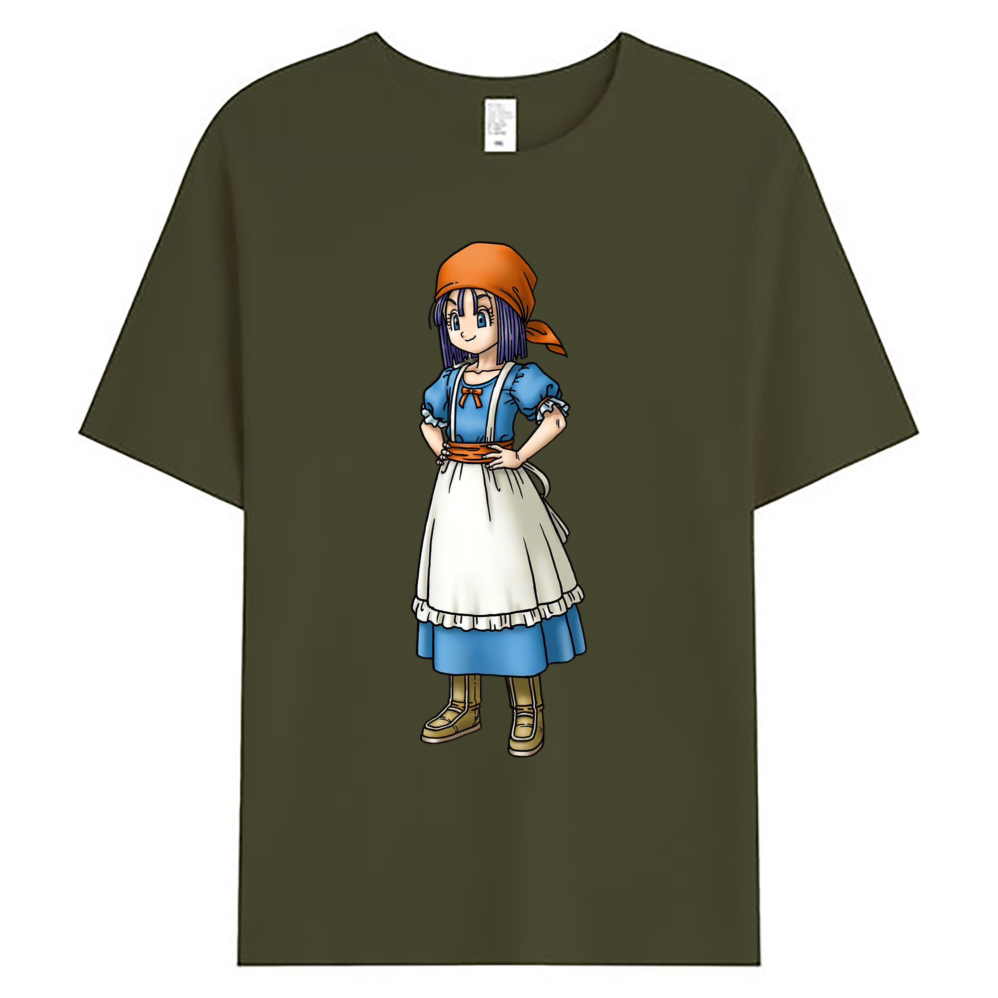 （画像用） ドラゴンクエスト Doragon Kuesuto Dragon Quest 綿100％ メンズ半袖Tシャツ｜肌触りやわらか＆通気性
